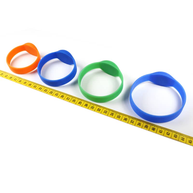 Waterproof silicone wristbands OP002 for water parks