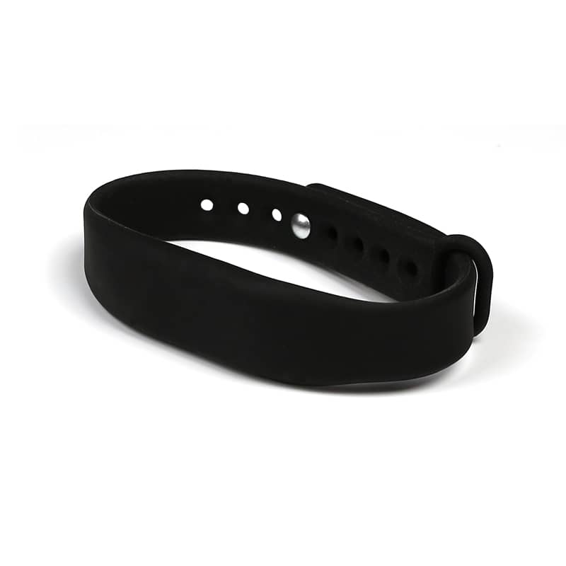 Personalized silicone wristband OP024 are reusable with adjustable straps