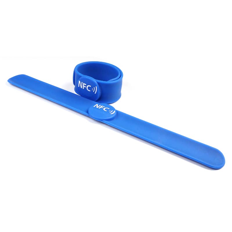 RFID Slap Silicone Wristbands OP025 is fast and easy to wear