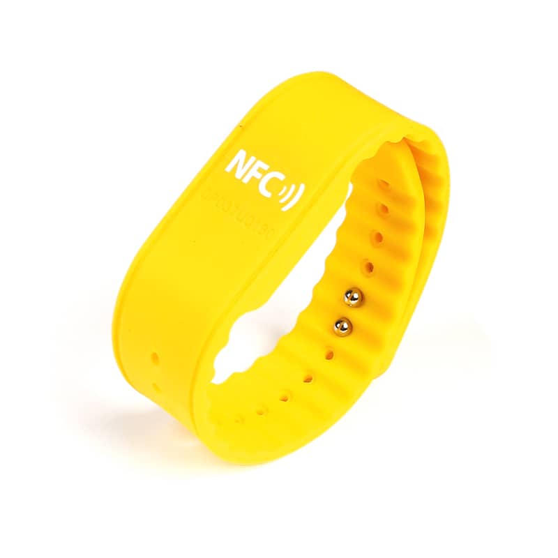 Personalised silicone wristbands OP037 with adjustable strap to fit a wide range of wrist sizes