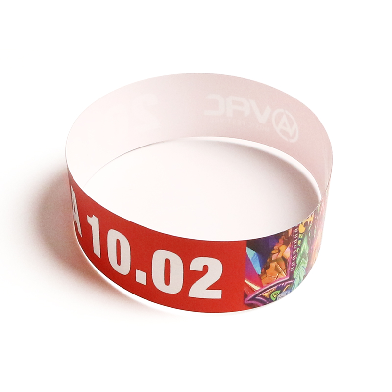 Tyvek paper wristbands OP016 for events